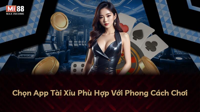 Chọn App Tài Xỉu Phù Hợp Với Phong Cách Chơi