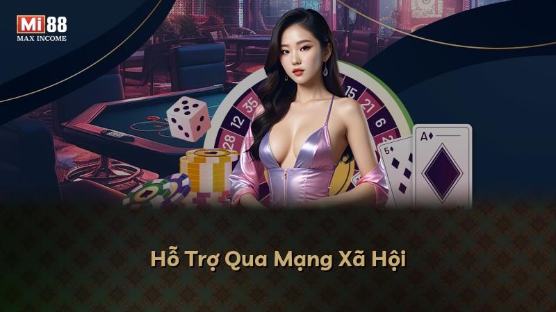 Hỗ Trợ Qua Mạng Xã Hội